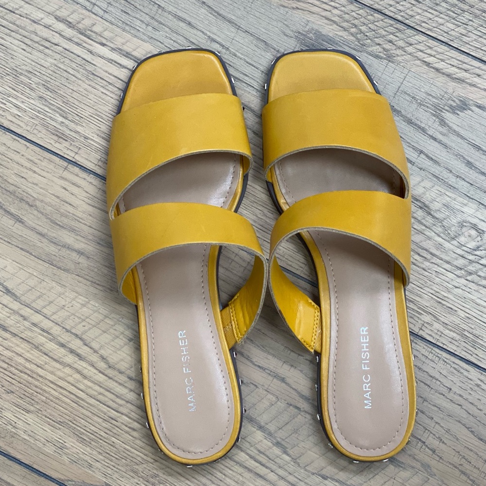 Marc Fisher Slides With Studs - image 3